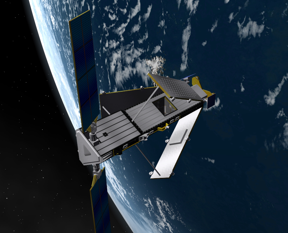 IRIDIUM: Iridium Satellit als grafische Darstellung
